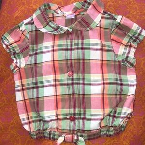 Gymboree Madres Top size 6 NWOT
